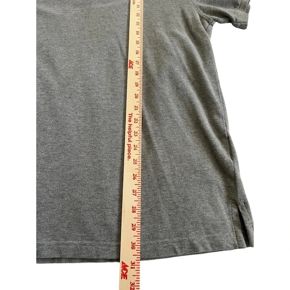 Polo Ralph Lauren Men's Polo Shirt Grey, Short Sleeve, Cotton, Pocket, Size 3XL